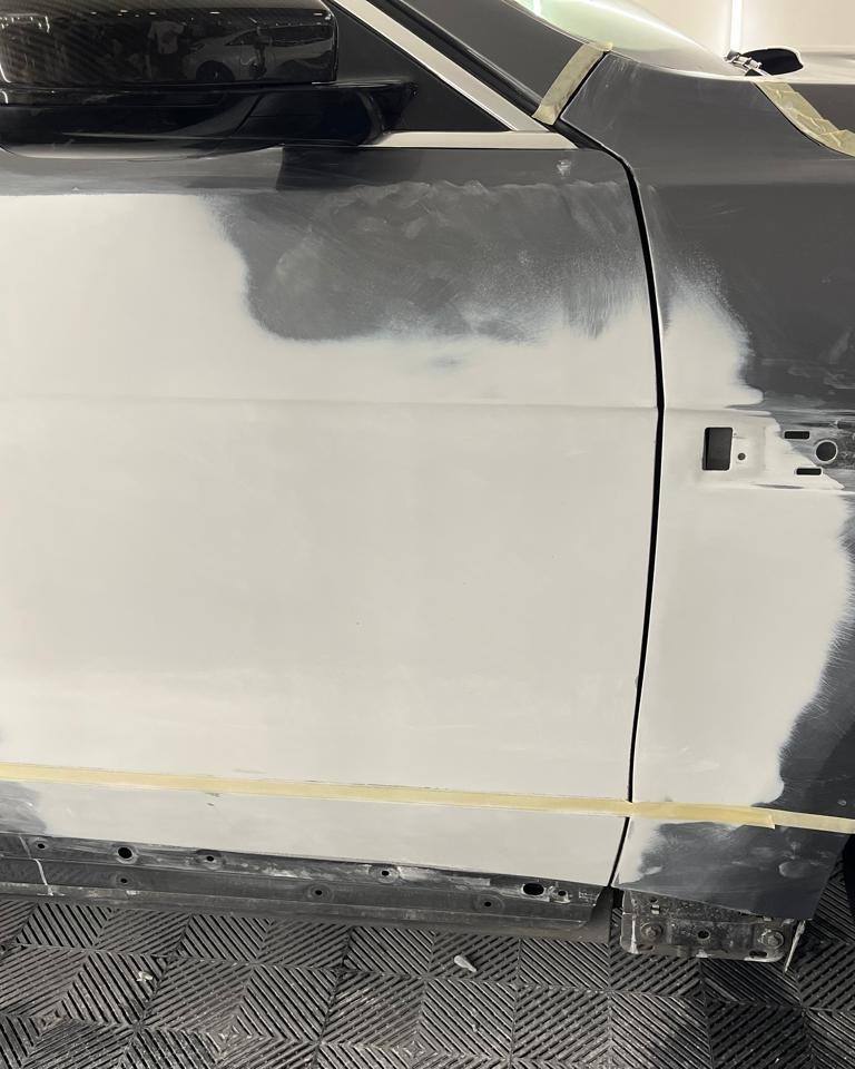 Jaguar F-Pace: proceso — Hojalatería y pintura