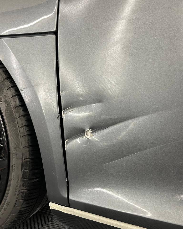 Audi R8: antes — Hojalatería y pintura